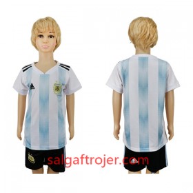 Argentina Fodboldtrøjer Børn Hjemmebanesæt VM 2018